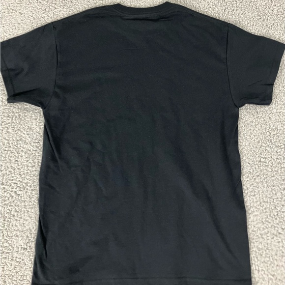 Georgia Bulldog Zombie Skeleton College Mascot Doghouse Confetti Black Tee - Picture 3 of 4